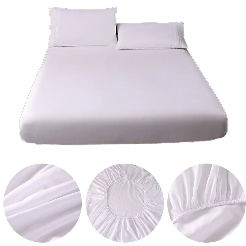 Solid Color Fitted Sheets Polyester Bedding Sheets Bed for Extra Deep Pocket 35 cm Shrinkage Fade Resistant Flat Fitted Sheet
Solid Color Fitted Sheets Polyester Bedding Sheets Bed for Extra Deep Pocket 35 cm Shrinkage Fade Resistant Flat Fitted Sheet