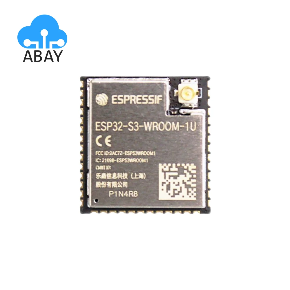 2Pcs ESP32-S3-WROOM-1U 4MB 8MB 16MB ESP32-S3 ESP32-S3-WROOM-1U-N4R2 /N8R2/N16R2 2.4 GHz WiFi and BLE 5 module Wireless Module
2Pcs ESP32-S3-WROOM-1U 4MB 8MB 16MB ESP32-S3 ESP32-S3-WROOM-1U-N4R2 /N8R2/N16R2 2.4 GHz WiFi and BLE 5 module Wireless Module
