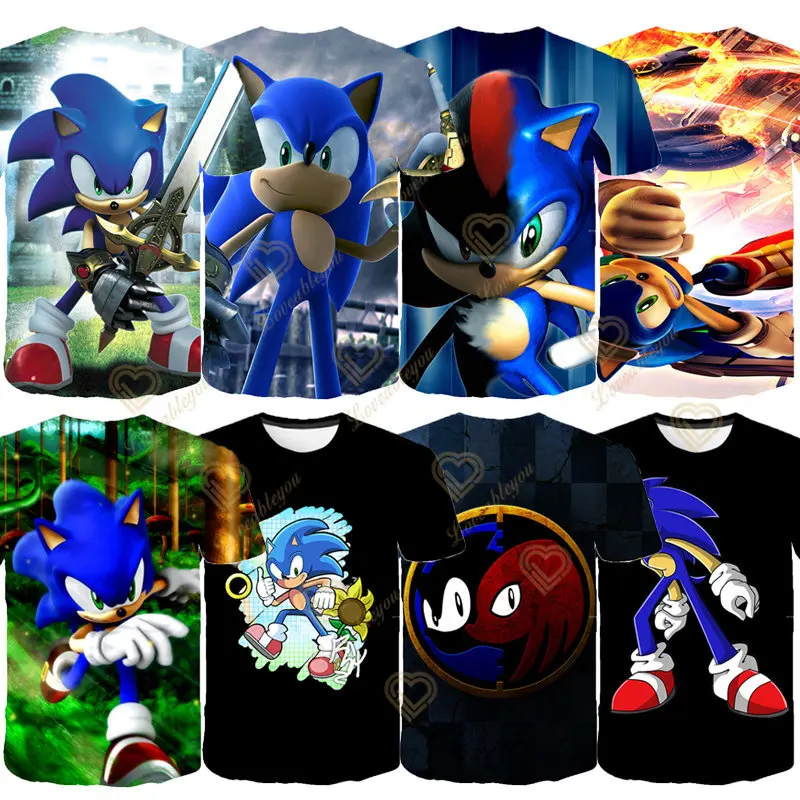 2023 New Sonic Shirt The T Shirt Print Harajuku Clothes O Neck Casual Short Sleeve Tees Daily Y2k Blouse Oversized Tops
2023 New Sonic Shirt The T Shirt Print Harajuku Clothes O Neck Casual Short Sleeve Tees Daily Y2k Blouse Oversized Tops