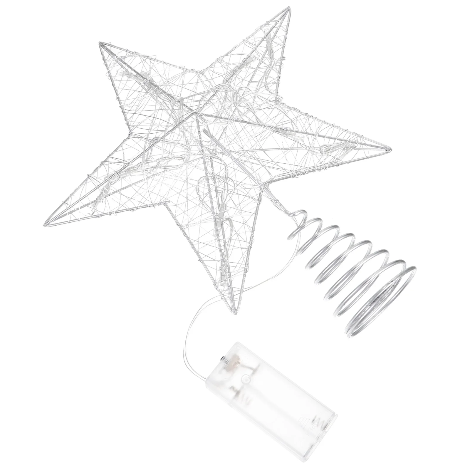 1pc Christmas Tree Decoration Topper Lighted LED Star Xmas Tree Topper 
1pc Christmas Tree Decoration Topper Lighted LED Star Xmas Tree Topper