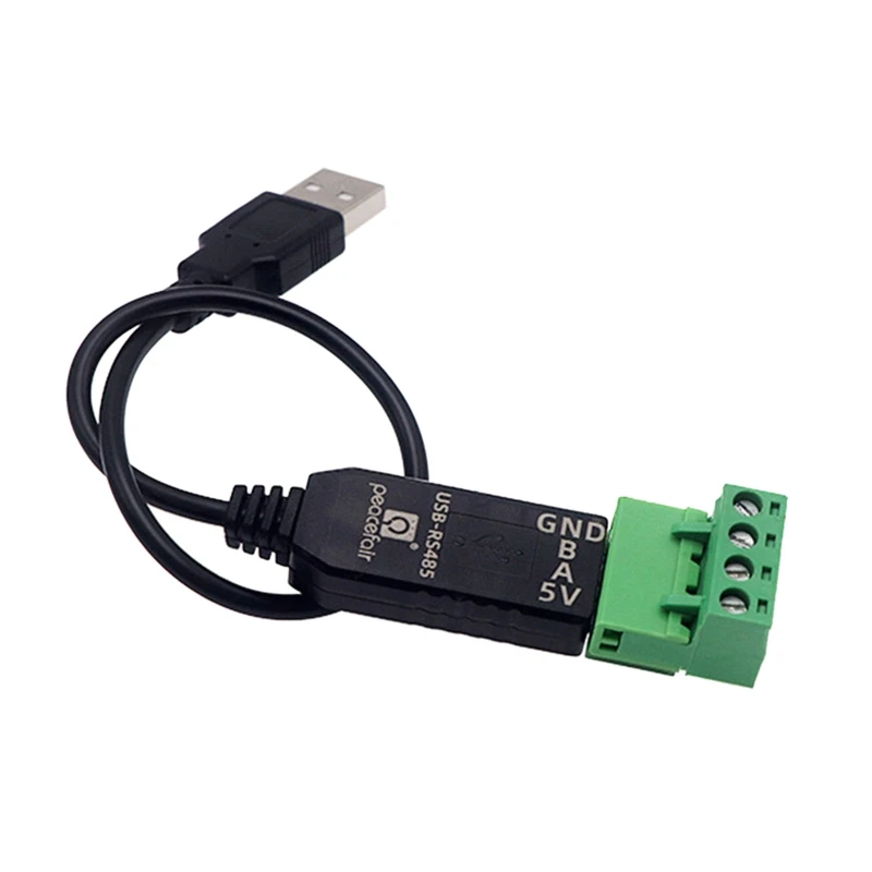 High Performance RS485 to USB Adapter Extension 4 Terminal Block Female rs485 485 to Male USB Converter 31cm/12in 
High Performance RS485 to USB Adapter Extension 4 Terminal Block Female rs485 485 to Male USB Converter 31cm/12in