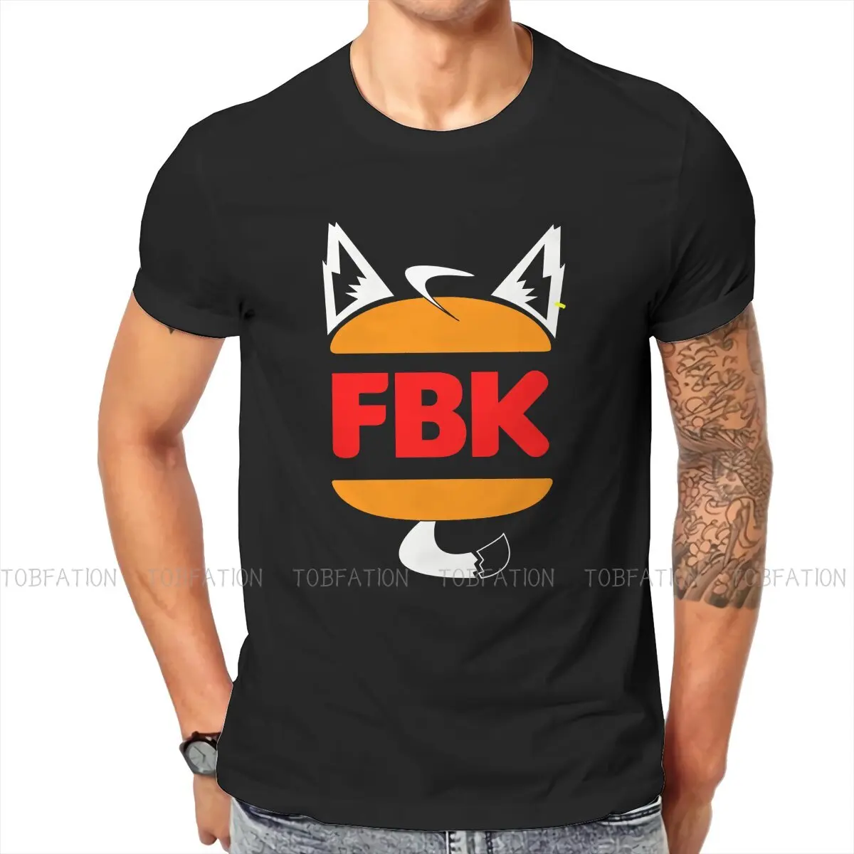 Shirakami Fubuki Fox Burger Man's TShirt Hololive O Neck Tops Fabric T Shirt Funny High Quality Gift Idea
Shirakami Fubuki Fox Burger Man's TShirt Hololive O Neck Tops Fabric T Shirt Funny High Quality Gift Idea