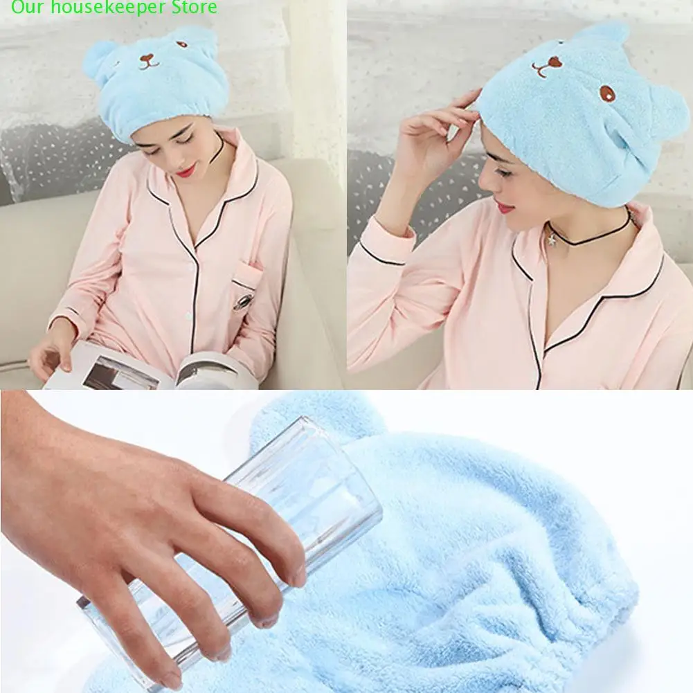 New Microfiber Hair Turban Shower Cap Quickly Dry Hair Shower Hat Wrapped Towel Bathing Cap Bathroom Accessories
New Microfiber Hair Turban Shower Cap Quickly Dry Hair Shower Hat Wrapped Towel Bathing Cap Bathroom Accessories