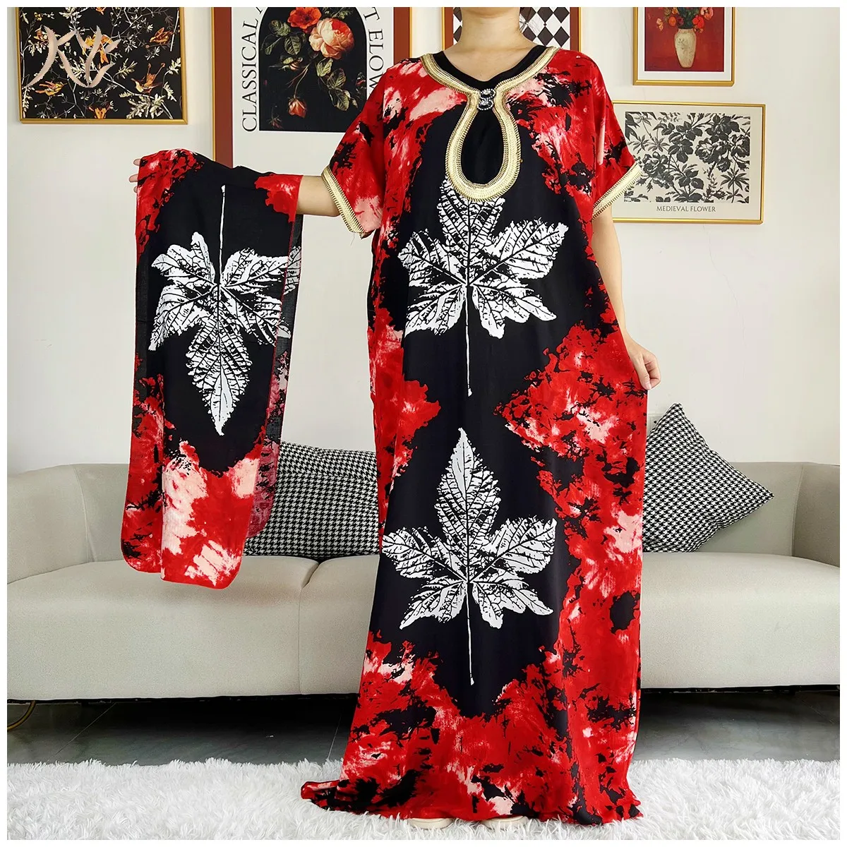 Latest Hot Sale African Dresses For Women Muslim Abaya Dubai Turkey Muslim Fashion Hijab Cotta Dress American Islam Clothing
Latest Hot Sale African Dresses For Women Muslim Abaya Dubai Turkey Muslim Fashion Hijab Cotta Dress American Islam Clothing