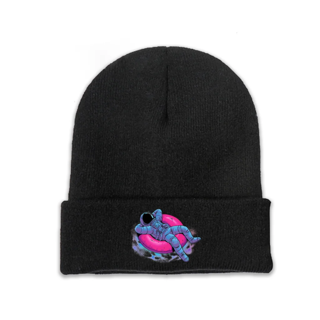 Floating Dream Astronaut Knitting Beanie Caps Skullies Beanies Ski Caps Soft Bonnet Hats Winter Warm
Floating Dream Astronaut Knitting Beanie Caps Skullies Beanies Ski Caps Soft Bonnet Hats Winter Warm