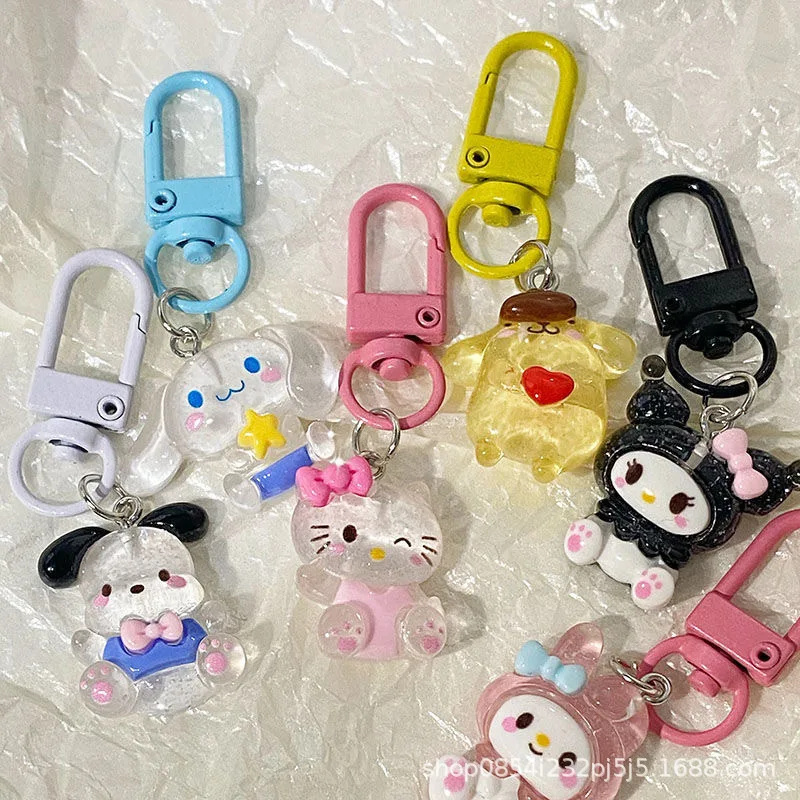 Kawaii Anime Kuromis Melodys Phone Pendant Cartoon Cinnamonrolls Transparent Flashing Keychain Girls' Bag Accessories Gift
Kawaii Anime Kuromis Melodys Phone Pendant Cartoon Cinnamonrolls Transparent Flashing Keychain Girls' Bag Accessories Gift
