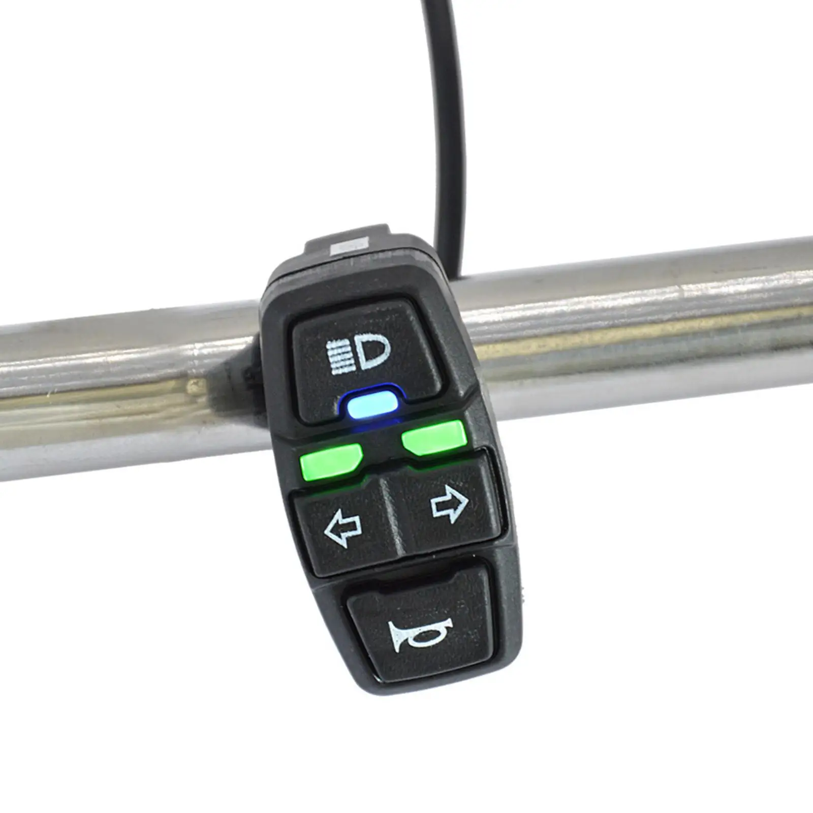 Frontlight Horn Turning Light Switch Bike Handlebar Grip Control for Motorcycle Mountain Bike Electric Scooter Electric Bicycle
Frontlight Horn Turning Light Switch Bike Handlebar Grip Control for Motorcycle Mountain Bike Electric Scooter Electric Bicycle