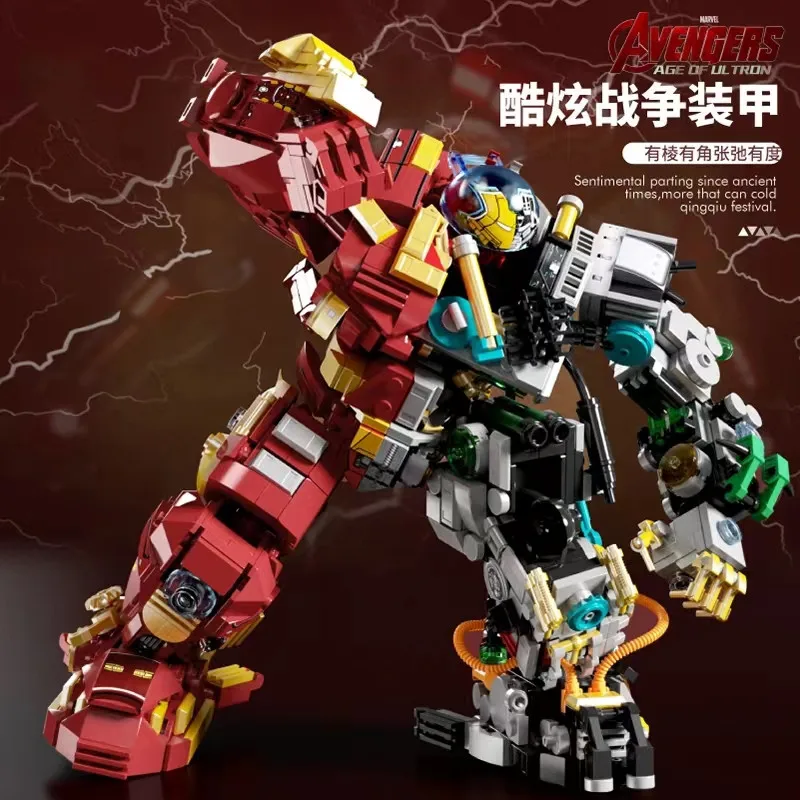 Super heroes Iron Hero MK38 Steel Mecha MK44 Super Mecha Model Building Blocks Toys For Children Gift
Super heroes Iron Hero MK38 Steel Mecha MK44 Super Mecha Model Building Blocks Toys For Children Gift