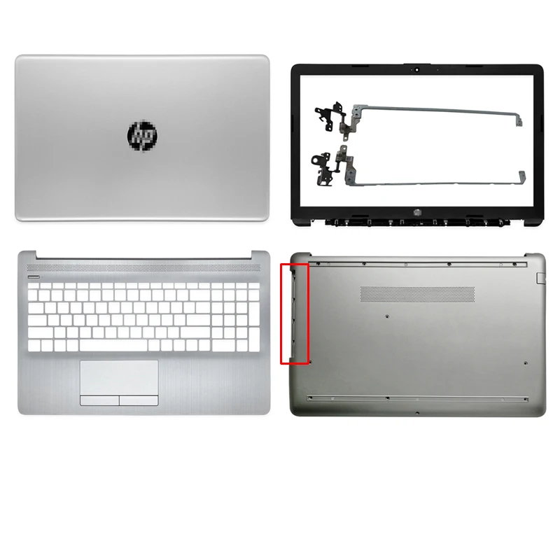 New Laptop LCD Back Cover/Front Bezel/Hinges/Palmrest/Bottom Case For HP 15-DA 15-DB 250 G7 255 G7 Top Case Silver L20434-001
New Laptop LCD Back Cover/Front Bezel/Hinges/Palmrest/Bottom Case For HP 15-DA 15-DB 250 G7 255 G7 Top Case Silver L20434-001