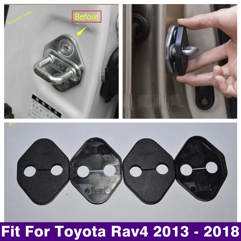 Inner Door Lock Protection Cover Kit For Toyota RAV4 RAV 4 2013 - 2021 Black Interior Protection Kit
Inner Door Lock Protection Cover Kit For Toyota RAV4 RAV 4 2013 - 2021 Black Interior Protection Kit