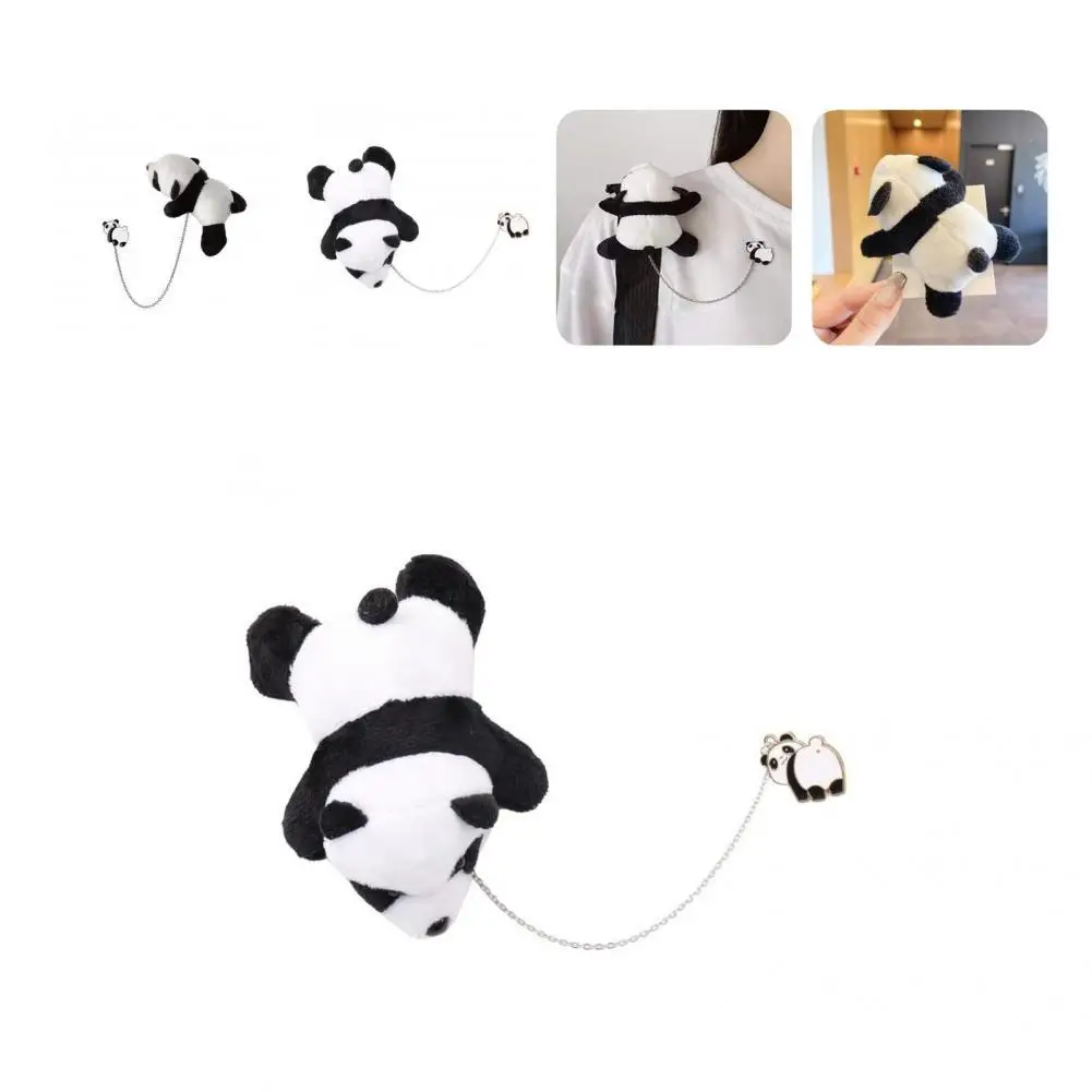 Brooch Doll Lightweight Plush Three-dimensional Panda Plush Doll Brooch Photograph Prop Clothes Pin Clothes Pin
Brooch Doll Lightweight Plush Three-dimensional Panda Plush Doll Brooch Photograph Prop Clothes Pin Clothes Pin