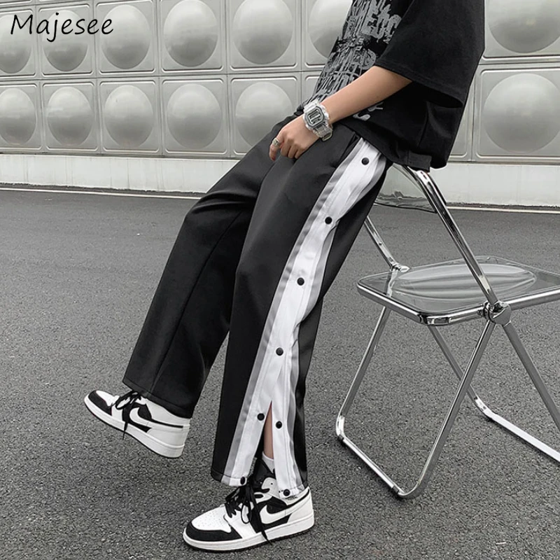 Casual Pants Men Summer Button High Street Popular Hip Hop Handsome Ins All-match Cool Male Штаны Cozy Teens Fashion Breathable
Casual Pants Men Summer Button High Street Popular Hip Hop Handsome Ins All-match Cool Male Штаны Cozy Teens Fashion Breathable