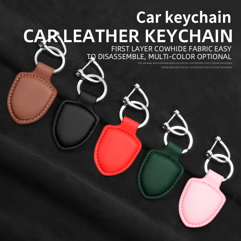 Car Keychain Leather Key Chain Decoration Pendant With Logo For Tesla Honda Volkswagen BMW Hyundai Skoda Toyota Auto Accessories 
Car Keychain Leather Key Chain Decoration Pendant With Logo For Tesla Honda Volkswagen BMW Hyundai Skoda Toyota Auto Accessories