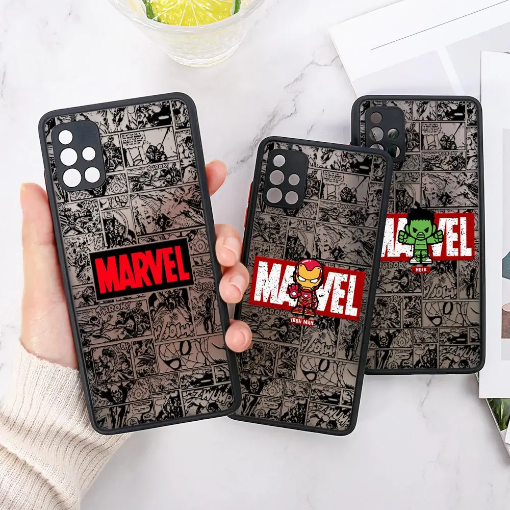 Ironman Funda A53 5G Case For Samsung A71 Case A52 A52s A13 A21S A23 A32 A33 A72 A73 Matte Cover The Hulk Marvel Comics Avengers
Ironman Funda A53 5G Case For Samsung A71 Case A52 A52s A13 A21S A23 A32 A33 A72 A73 Matte Cover The Hulk Marvel Comics Avengers