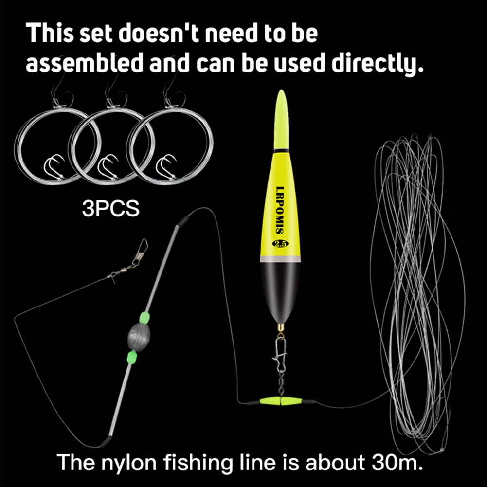 Smart Float Rig Kit 1 Pc Beads Bobbers Buoy Electric With Battery&Rigs Fish Bite Remind Float Stops Live Baits
Smart Float Rig Kit 1 Pc Beads Bobbers Buoy Electric With Battery&Rigs Fish Bite Remind Float Stops Live Baits