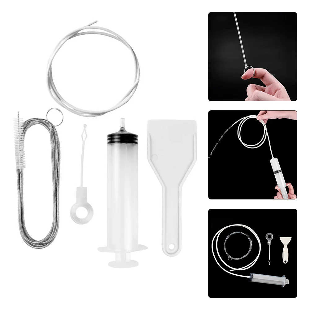 Refrigerator Drain Clean Brush Dredge Tool 1.2M Drain Hole Kit Wash Brush Suction Syringe Hose Fridge Cleaner Stick
Refrigerator Drain Clean Brush Dredge Tool 1.2M Drain Hole Kit Wash Brush Suction Syringe Hose Fridge Cleaner Stick