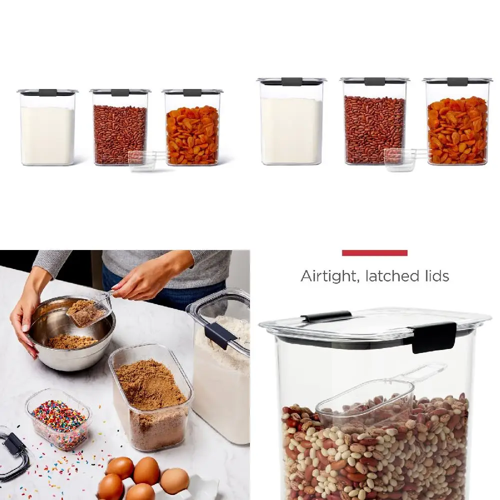 Organization "New 3-Piece Airtight Clear Home Kitchen Pantry Storage Containers Set - Perfect for Your Ideal Organization!"
Organization "New 3-Piece Airtight Clear Home Kitchen Pantry Storage Containers Set - Perfect for Your Ideal Organization!"