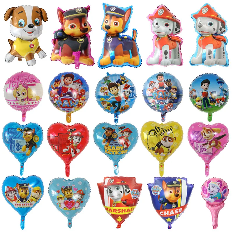 Paw Patrol Anime Action Figure Skye Chase Rubble Pupply Paw Foil Balloons Kids Boys Girls Birthday Party Room Decoration New
Paw Patrol Anime Action Figure Skye Chase Rubble Pupply Paw Foil Balloons Kids Boys Girls Birthday Party Room Decoration New