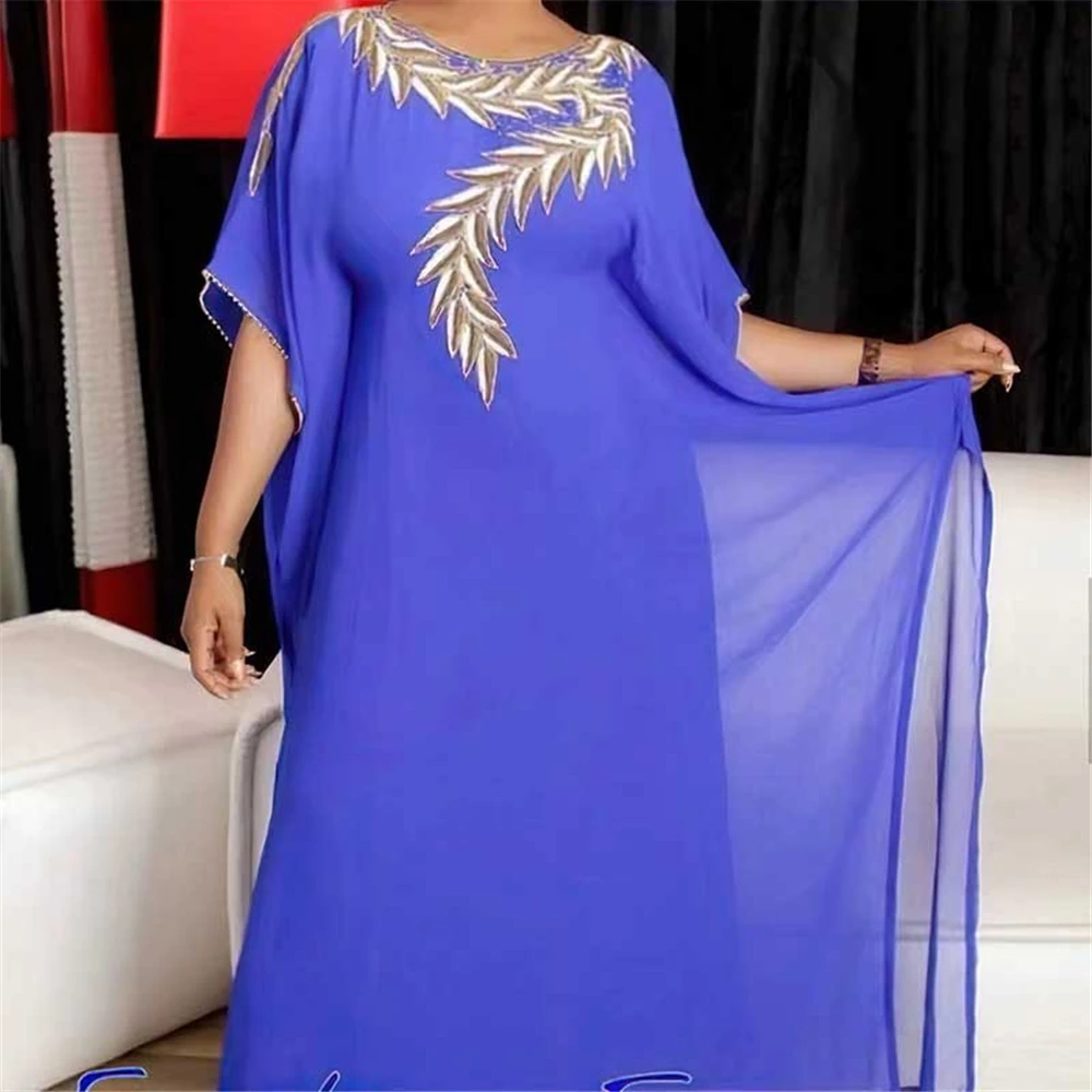 African Chiffon Dresses For Women Plus Size Boubou 2 Piece Set Dubai Turkey Kaftan Abayas Ensemble Femme Musulmane Costume
African Chiffon Dresses For Women Plus Size Boubou 2 Piece Set Dubai Turkey Kaftan Abayas Ensemble Femme Musulmane Costume