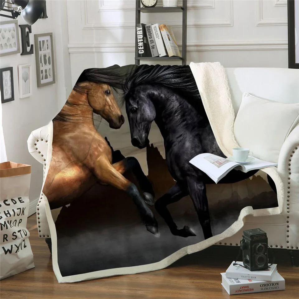 Horse 3d Printed Sherpa Blanket Couch Quilt Cover Travel Bedding Outlet Velvet Plush Throw Fleece Blanket Bedspread
Horse 3d Printed Sherpa Blanket Couch Quilt Cover Travel Bedding Outlet Velvet Plush Throw Fleece Blanket Bedspread