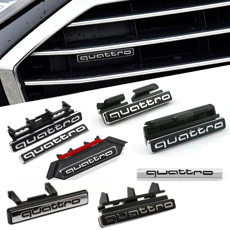 Эмблема передней решетки автомобиля из АБС-пластика для Audi Quattro Logo A3 A4 A5 A6 A6L A7 A8 Q3 Q5 Q7 S3 S4 S5 RS3 RS4 RS6 значки аксессуары
Эмблема передней решетки автомобиля из АБС-пластика для Audi Quattro Logo A3 A4 A5 A6 A6L A7 A8 Q3 Q5 Q7 S3 S4 S5 RS3 RS4 RS6 значки аксессуары