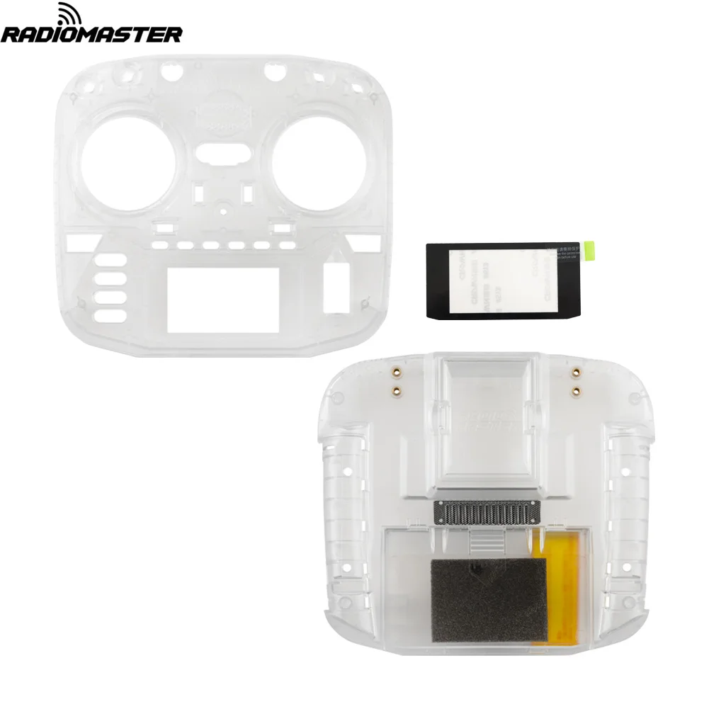 Комплект прозрачных оболочек Radiomaster Boxer для 16-канальных стабилизаторов Gimbals, передатчик, обновленные детали «сделай сам»
Комплект прозрачных оболочек Radiomaster Boxer для 16-канальных стабилизаторов Gimbals, передатчик, обновленные детали «сделай сам»