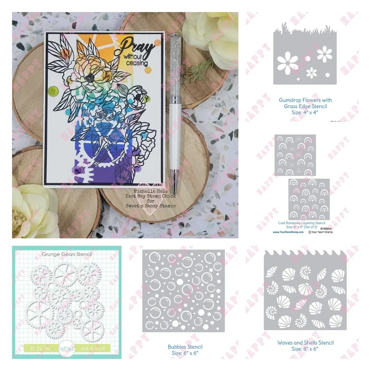 Flowers And Shell Gears Are Working Hard To Make The Most Beautiful Clock Stencils Scrapbook Diary Decor Template DIY Greet Card
Flowers And Shell Gears Are Working Hard To Make The Most Beautiful Clock Stencils Scrapbook Diary Decor Template DIY Greet Card