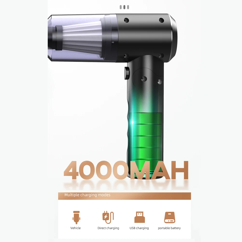 120W/20000Pa Powerful Suction Handheld Portable Car Vacuum Cleaner Foldable Cordless Vacuum Cleaner Pet Hair Vacuum Cleaner
120W/20000Pa Powerful Suction Handheld Portable Car Vacuum Cleaner Foldable Cordless Vacuum Cleaner Pet Hair Vacuum Cleaner