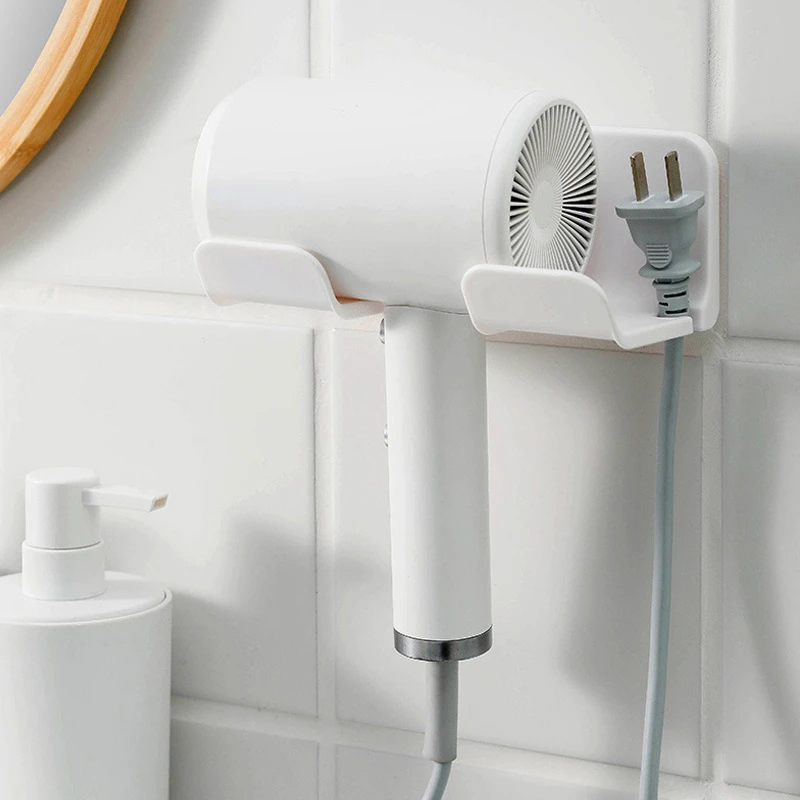 Hair Dryer Holder Wall Mount No Punching Hair Dryer Storage Holder Stand Bathroom Accessories wall shelf household items
Hair Dryer Holder Wall Mount No Punching Hair Dryer Storage Holder Stand Bathroom Accessories wall shelf household items