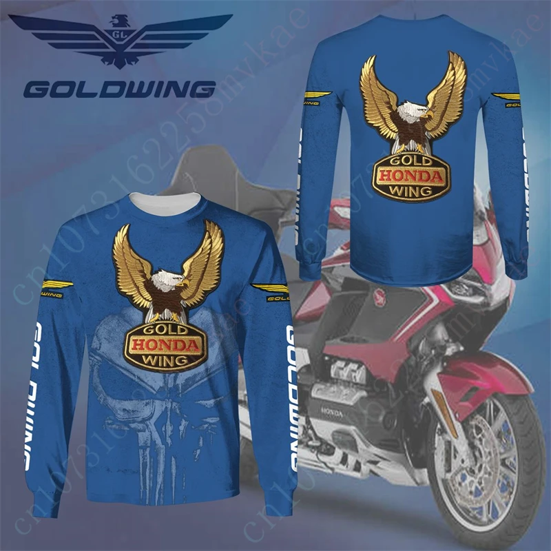 Goldwing Unisex Clothing Casual T Shirt For Men Women Quick Drying O Neck Long Sleeve Top Anime T-shirts 3D Printing Sweatshirt
Goldwing Unisex Clothing Casual T Shirt For Men Women Quick Drying O Neck Long Sleeve Top Anime T-shirts 3D Printing Sweatshirt