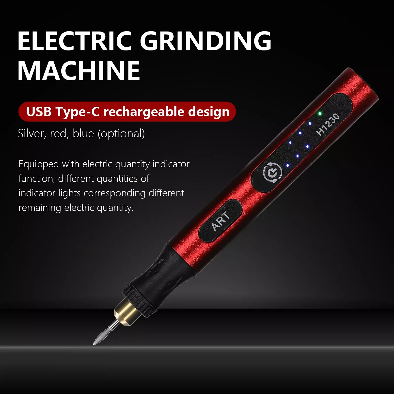 3 Gears Speeds Compact Grinding Pen Nail Art Polishing Machine Metal Lettering Carving Engraving Grinding Device
3 Gears Speeds Compact Grinding Pen Nail Art Polishing Machine Metal Lettering Carving Engraving Grinding Device