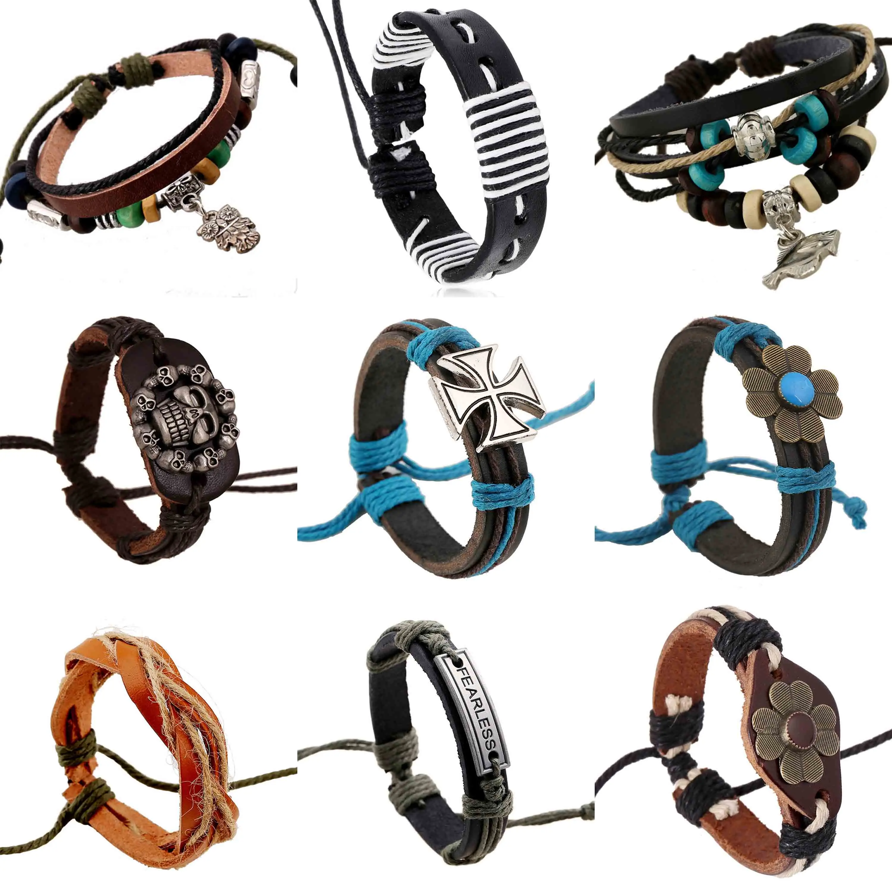 minimalist men bracelet leather Charm African Lace Up Wrist Strap bracelets for Woman vintage cross feather Wristbands wholesale
minimalist men bracelet leather Charm African Lace Up Wrist Strap bracelets for Woman vintage cross feather Wristbands wholesale