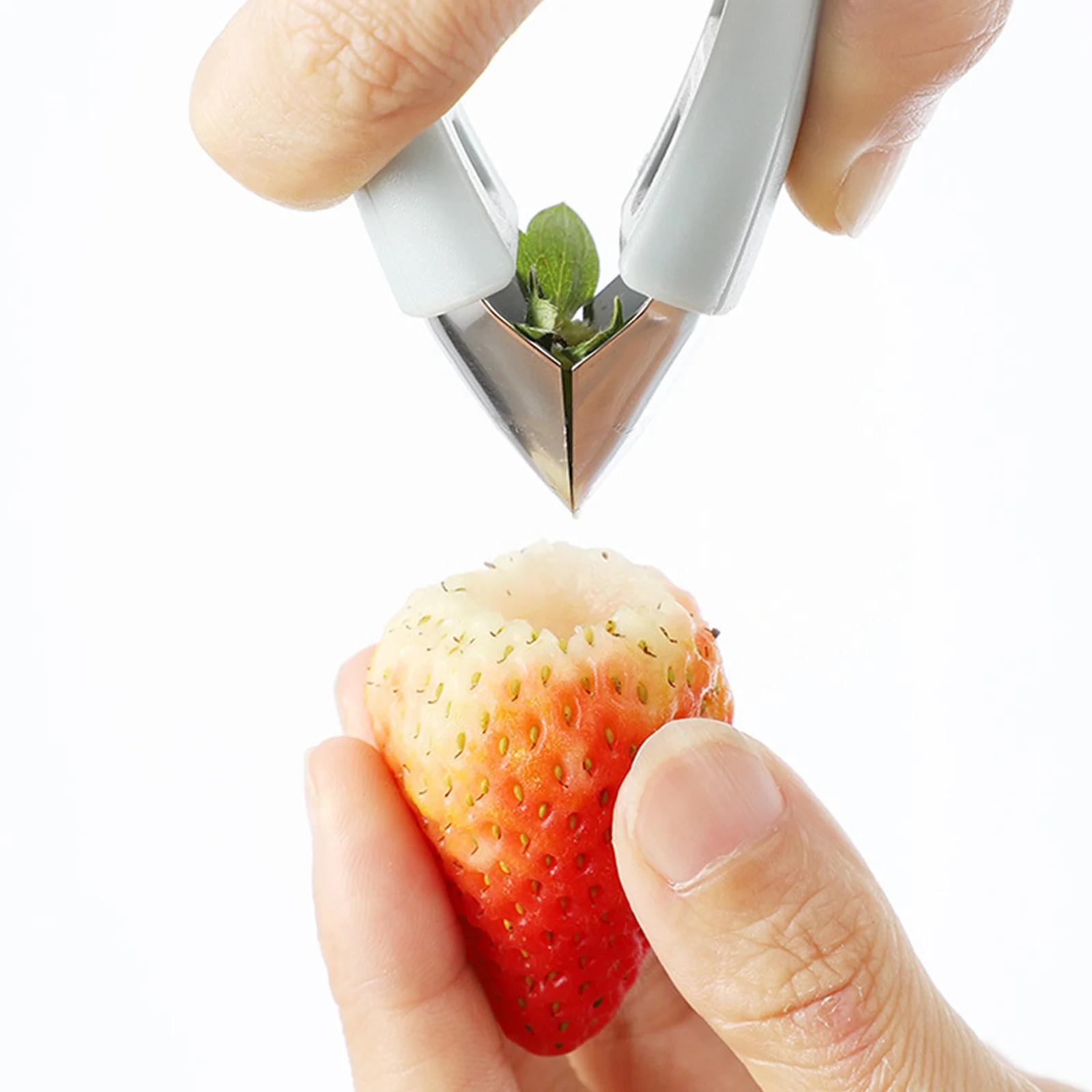 Stainless Steel Strawberry Pineapple Peeler Fruit And Vegetable Practical Seed Clip Fruit Tool Kitchen Gadget
Stainless Steel Strawberry Pineapple Peeler Fruit And Vegetable Practical Seed Clip Fruit Tool Kitchen Gadget
