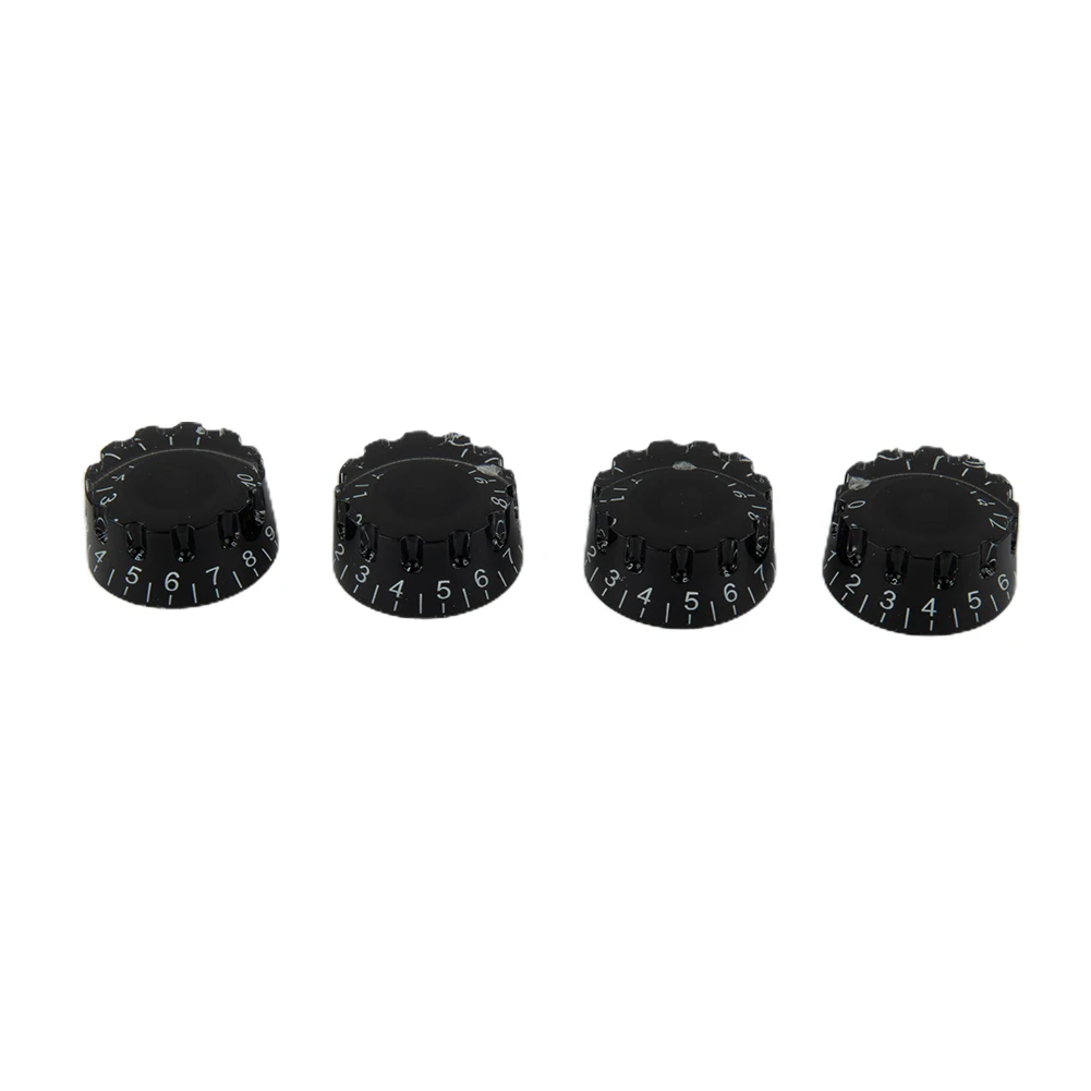 Knob Cap Guitar Knobs Plastic Vintage Style 26.2 X 12.8mm 4pcs A Pack LP Electric Guitar Cap Magnifies The Digits
Knob Cap Guitar Knobs Plastic Vintage Style 26.2 X 12.8mm 4pcs A Pack LP Electric Guitar Cap Magnifies The Digits
