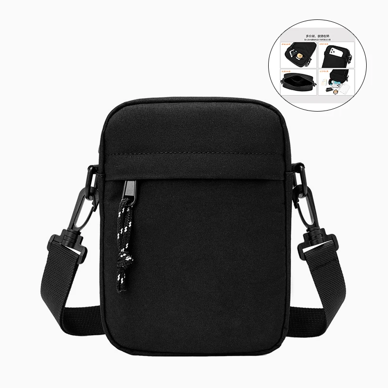Casual Mini Crossbody Bag Small Men's Shoulder Bag Men Diagonal Small Backpack Light Messenger Phone Purse Boy Fanny Chest Pack
Casual Mini Crossbody Bag Small Men's Shoulder Bag Men Diagonal Small Backpack Light Messenger Phone Purse Boy Fanny Chest Pack