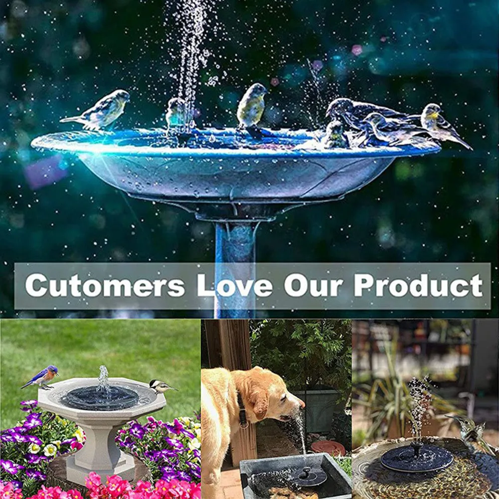 Solar Fountain Floating Pump Water Feature Pool Bird Bath Pond Yard, Garden Decoration Outdoor Living Circulation For Oxygen 1pc
Solar Fountain Floating Pump Water Feature Pool Bird Bath Pond Yard, Garden Decoration Outdoor Living Circulation For Oxygen 1pc