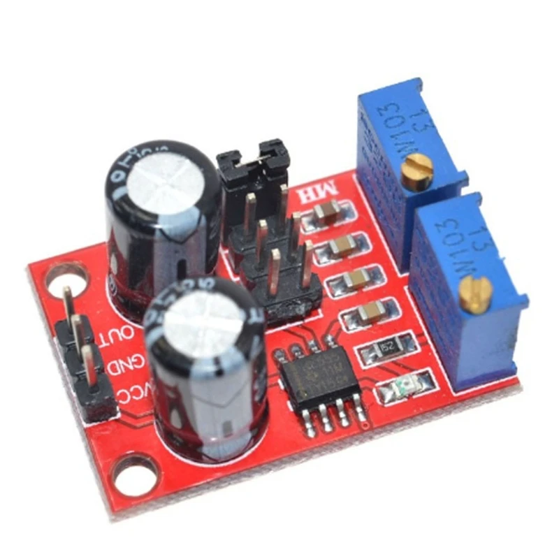 1 Pcs NE555 Duty Cycle and Frequency Adjustable Module Square Signal Wave Generator Rectangular Module
1 Pcs NE555 Duty Cycle and Frequency Adjustable Module Square Signal Wave Generator Rectangular Module