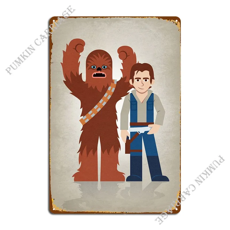 Han & Chewie металлический плакат, гараж, домашний Настенный декор, гостиная, оловянный плакат
Han & Chewie металлический плакат, гараж, домашний Настенный декор, гостиная, оловянный плакат