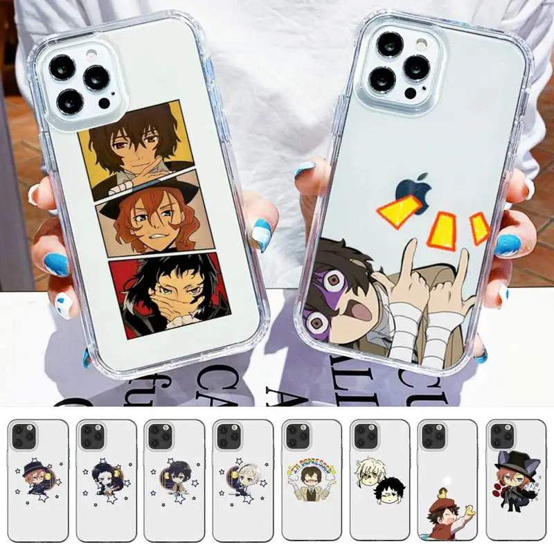 Japan Anime Bungou Stray Dogs Dazai Osamu Phone Case for iPhone 11 12 13 mini pro XS MAX 8 7 6 6S Plus X 5S SE 2020 XR clear
Japan Anime Bungou Stray Dogs Dazai Osamu Phone Case for iPhone 11 12 13 mini pro XS MAX 8 7 6 6S Plus X 5S SE 2020 XR clear