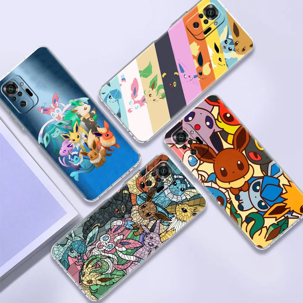 Anime Pokemon Eevee Phone Case For Xiaomi Redmi Note 11 10 9 8 Pro 9S 10S 9A 9C Shockproof K40 8T 7 9T TPU Silicone Soft Cover
Anime Pokemon Eevee Phone Case For Xiaomi Redmi Note 11 10 9 8 Pro 9S 10S 9A 9C Shockproof K40 8T 7 9T TPU Silicone Soft Cover