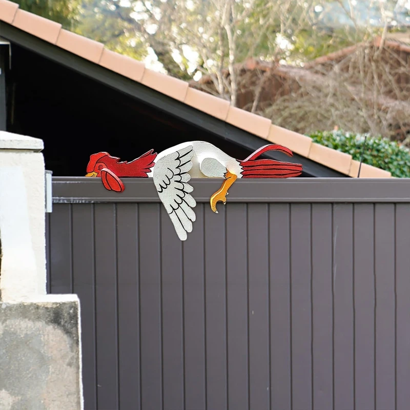 Funny Fence Halloween Decorations Farm Resting Rooster Ornaments Creative Chicken Outdoor Statues Housewarming Art Decor
Funny Fence Halloween Decorations Farm Resting Rooster Ornaments Creative Chicken Outdoor Statues Housewarming Art Decor