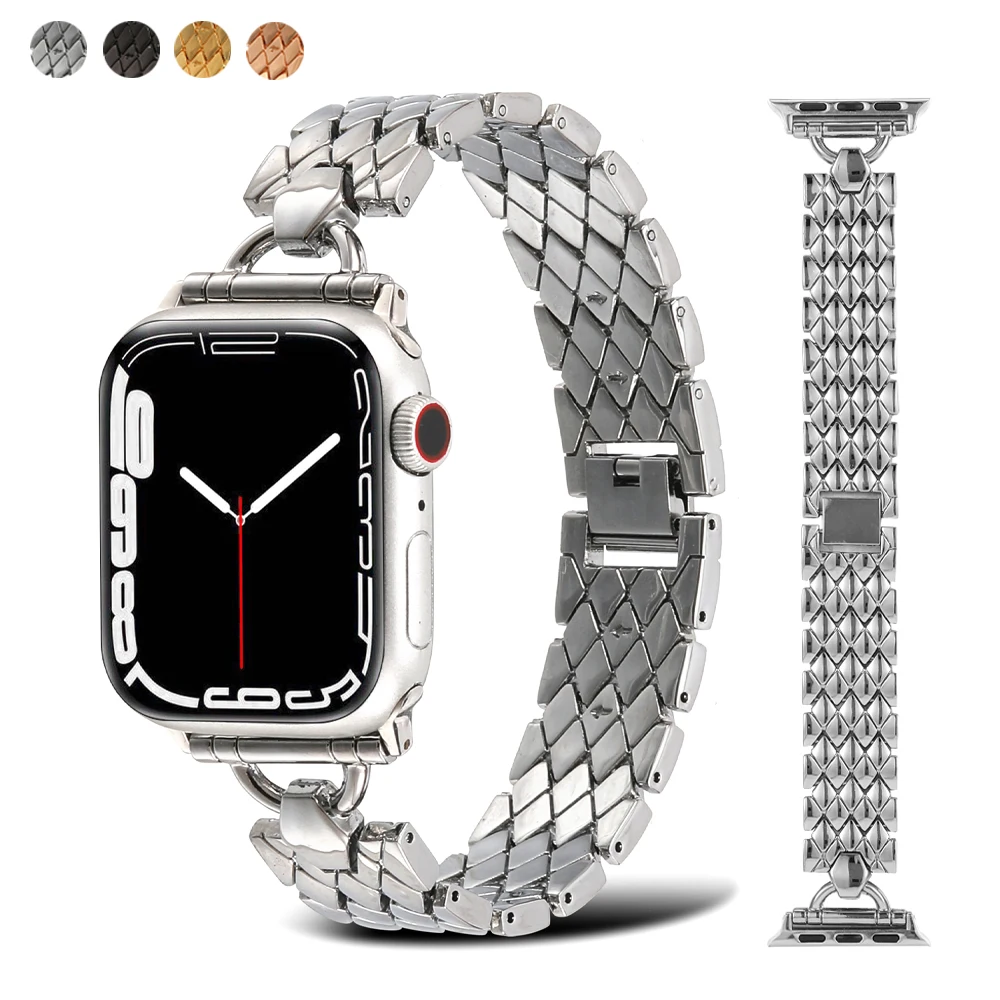 Браслет из нержавеющей стали для Apple Watch 38 40 44 42 мм 41 мм 45 мм, золотистый женский браслет для iWatch 7 6 5 se 4 3 2, металлический ремешок
Браслет из нержавеющей стали для Apple Watch 38 40 44 42 мм 41 мм 45 мм, золотистый женский браслет для iWatch 7 6 5 se 4 3 2, металлический ремешок