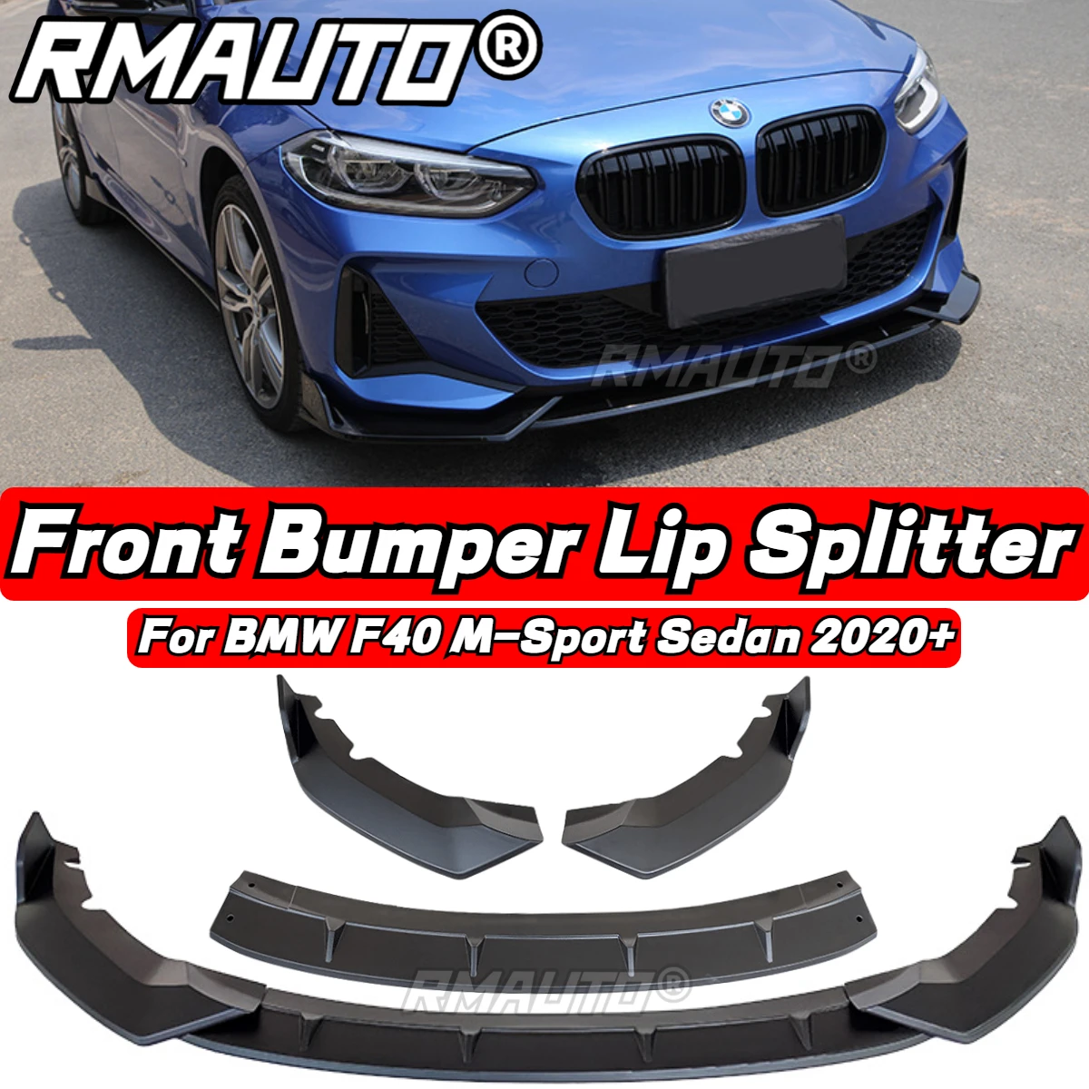 3 шт., автомобильный передний бампер для BMW 1 серии F40 M-Sport Sedan 2020 + автомобильные аксессуары
3 шт., автомобильный передний бампер для BMW 1 серии F40 M-Sport Sedan 2020 + автомобильные аксессуары