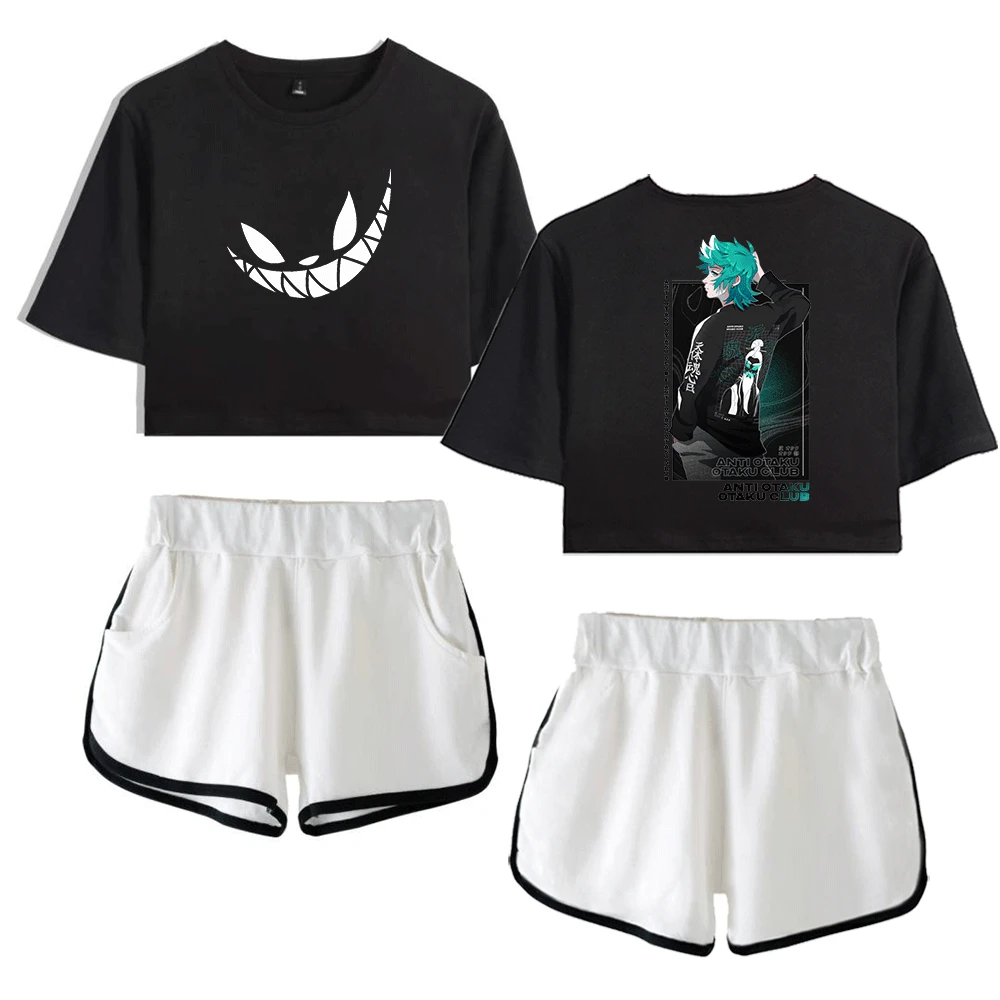 Women T shirt Women T shirt Rubius Merch Crop Tops Sets New Design Print Chinese Style Wonder Two Piece Set for Girls
Women T shirt Women T shirt Rubius Merch Crop Tops Sets New Design Print Chinese Style Wonder Two Piece Set for Girls