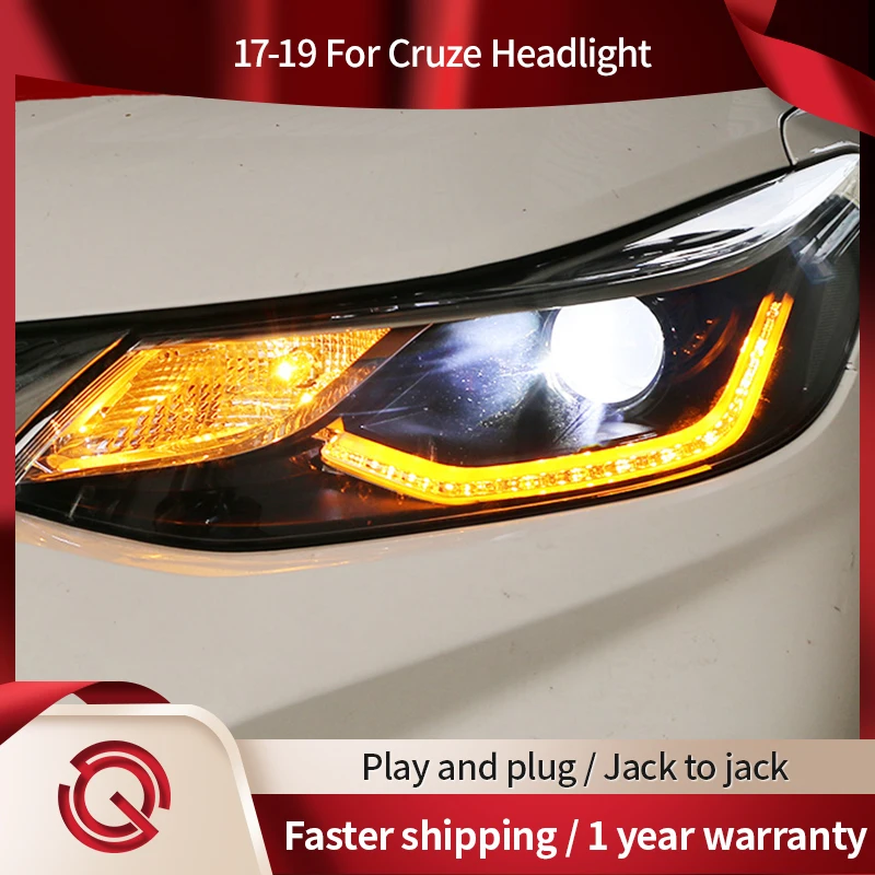 Car Styling For Chevrolet Cruze 2017-2019 Headlights DRL Day Running Light LED Bi Xenon Projector Lights Cruze Head Lamp
Car Styling For Chevrolet Cruze 2017-2019 Headlights DRL Day Running Light LED Bi Xenon Projector Lights Cruze Head Lamp