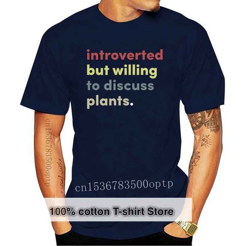 Introverted But Willing To Discuss Plants Colorful Men'S 2020 New Fashion Men'S T-Shirts Short Sleeve Brand Style Custom Shirts
Introverted But Willing To Discuss Plants Colorful Men'S 2020 New Fashion Men'S T-Shirts Short Sleeve Brand Style Custom Shirts