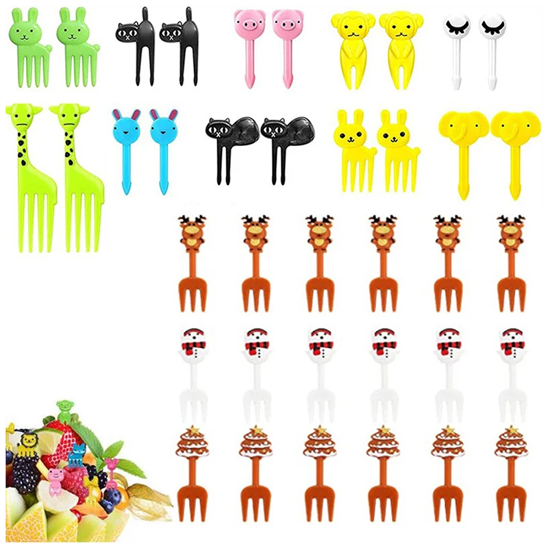 Cute Mini Animal Cartoon Food Picks Children Snack Cake Dessert Food Fruit Forks, Silicone Lunch Box Dividers
Cute Mini Animal Cartoon Food Picks Children Snack Cake Dessert Food Fruit Forks, Silicone Lunch Box Dividers