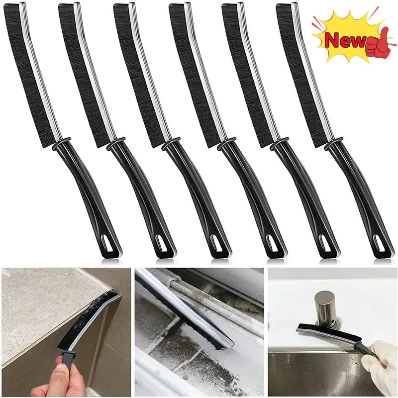 

New Bathroom Gap Cleaning Brush Kitchen Toilet Tile Joints Dead Angle Hard Bristle Cleaner Corners Groove Window Cleaning Tools