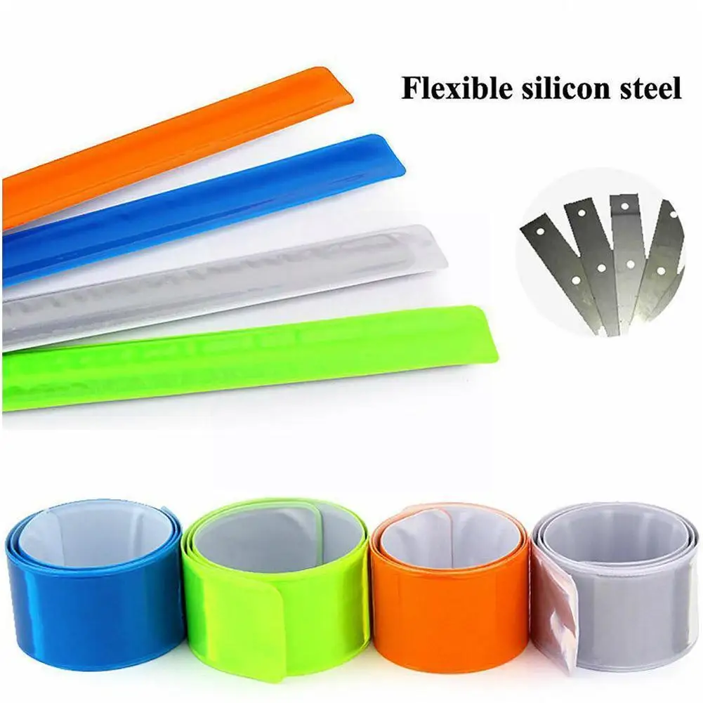 30cm Reflective Wristband Slap Band Promotional Gifts Bracelets Armband For Running Bicycle Riding Safety Visibility Use F9p8 
30cm Reflective Wristband Slap Band Promotional Gifts Bracelets Armband For Running Bicycle Riding Safety Visibility Use F9p8