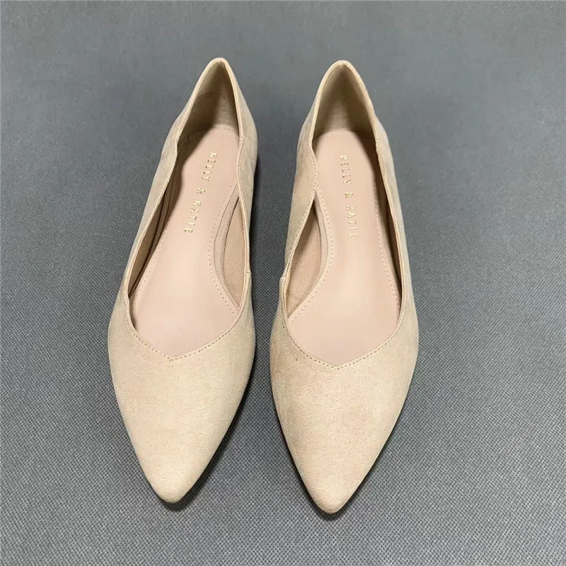 Shoes Woman Flats Casual Female Sneakers All-Match Shallow Mouth Pointed Toe Dress Summer Comfortable Flock Solid PU Concise Sli
Shoes Woman Flats Casual Female Sneakers All-Match Shallow Mouth Pointed Toe Dress Summer Comfortable Flock Solid PU Concise Sli